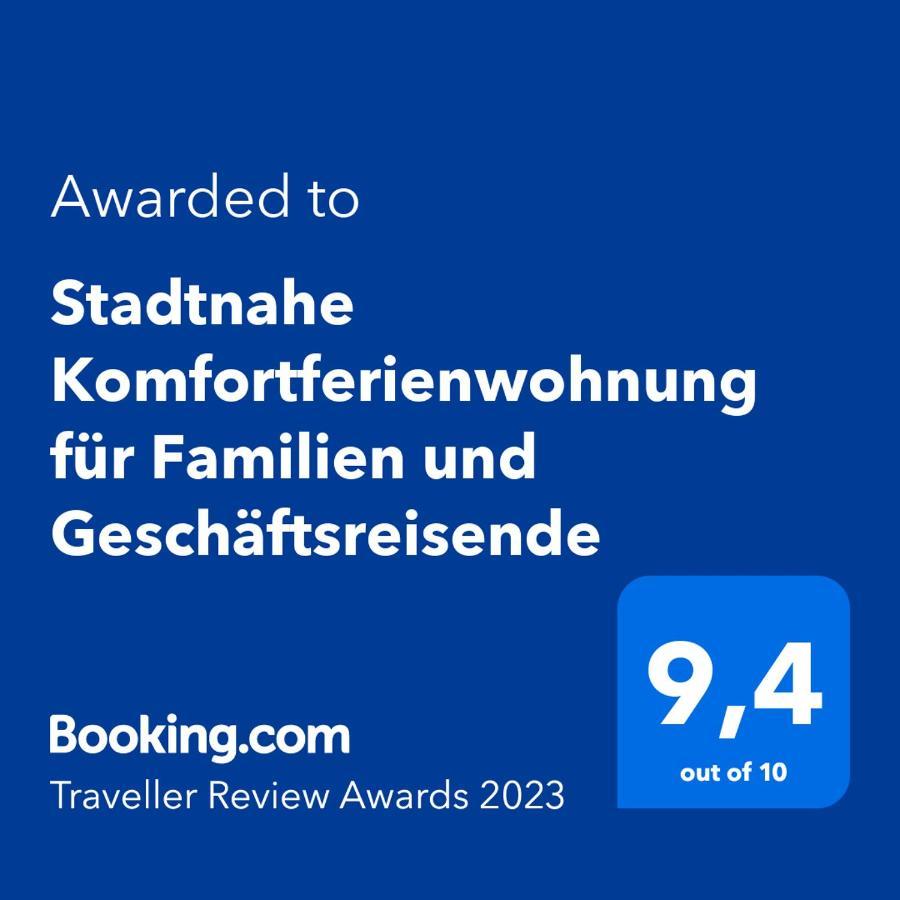 Stadtnahe Komfortferienwohnung Fuer Familien Und Geschaeftsreisende Hildesheim Buitenkant foto